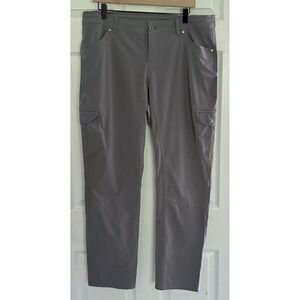 Kuhl Freeflex Roll Up Tab Pants 16 REG Grey Hiking Cargo Outdoor Technical
